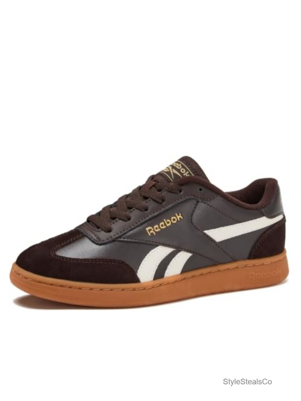 Retro Suede and Synthetic Leather Low Top Lace Up Sneakers for Women